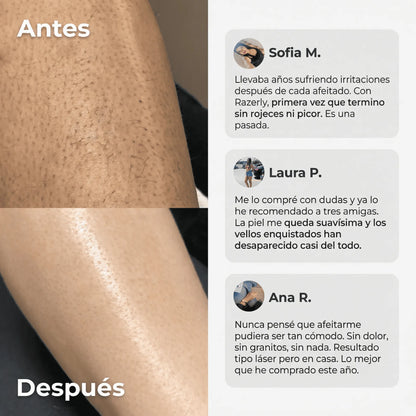 Rasuradora 2 en 1 para Bikini y Cuerpo