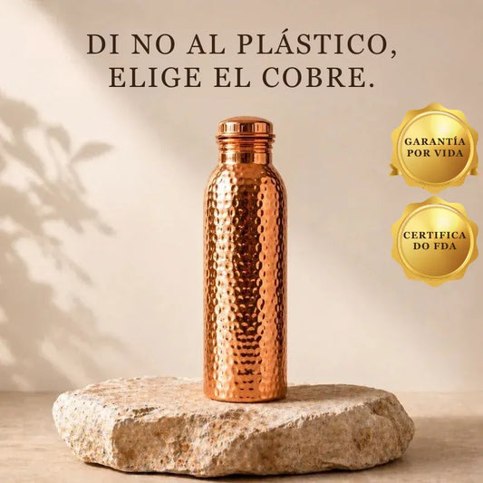 Cobre | Agua Purificada Naturalmente, Sin Plástico